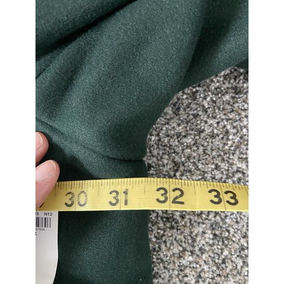 Old Navy Women's Plus Size 3x Double Breast Oversized Peacoat Pockets Dark Green - Picture 6 of 6